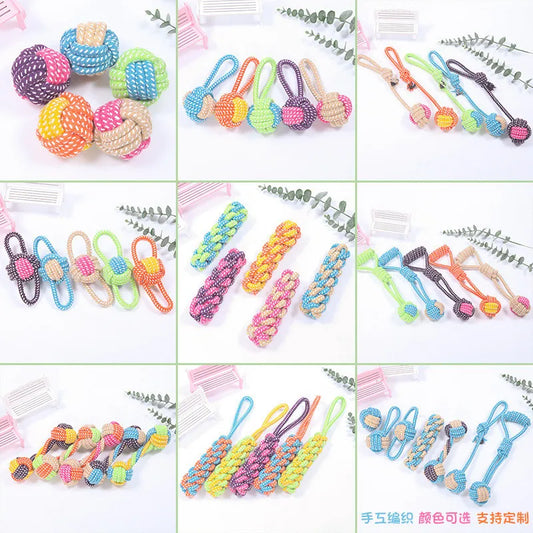 Jouet pour chiens corde à mâcher