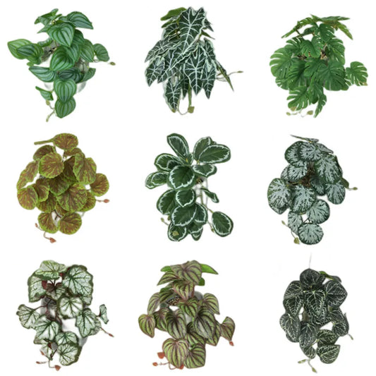Plante de terrarium artificiel pour reptile amphibien