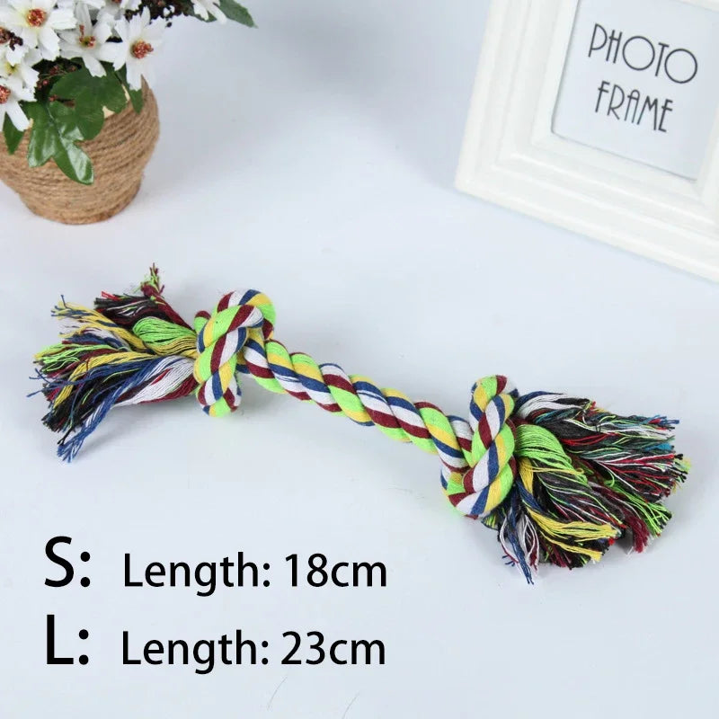Corde de coton jouets pour chiens de toutes tailles