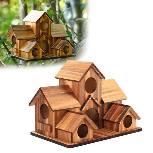 Nichoir en bois pour oiseaux