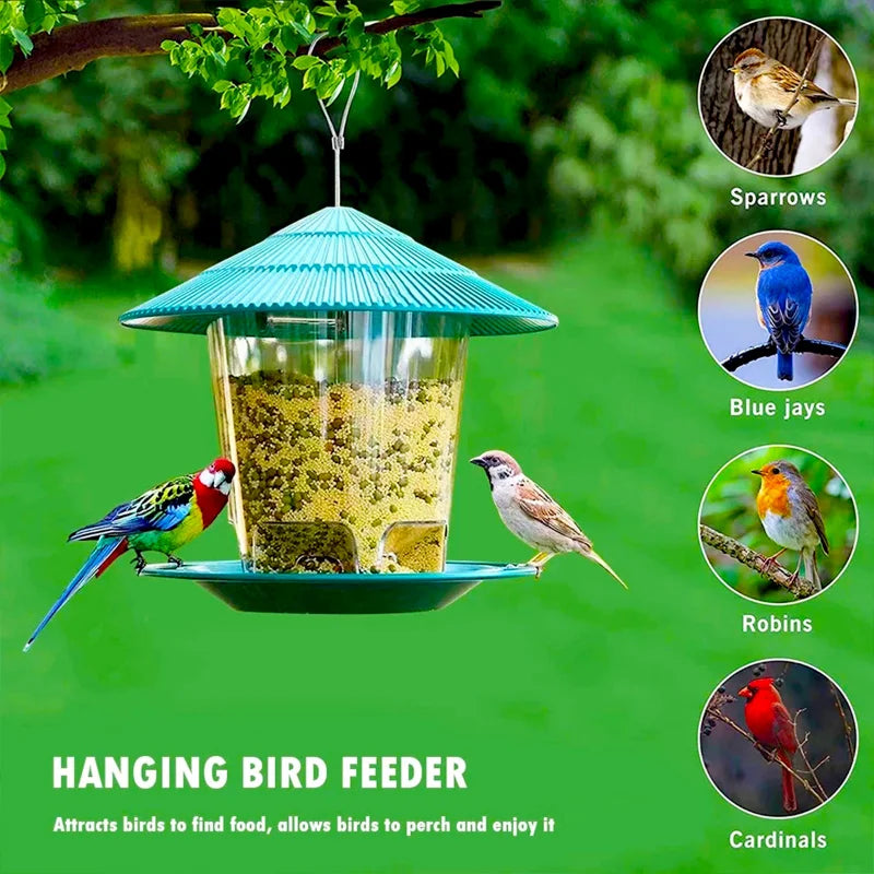 Attract Wild Birds To Your Garden With These Stunning Outdoor Bird Feeders!