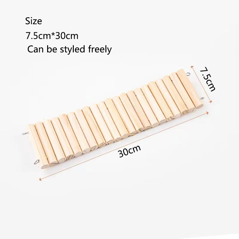 Jouet interactif échelle clôture pour hamsters