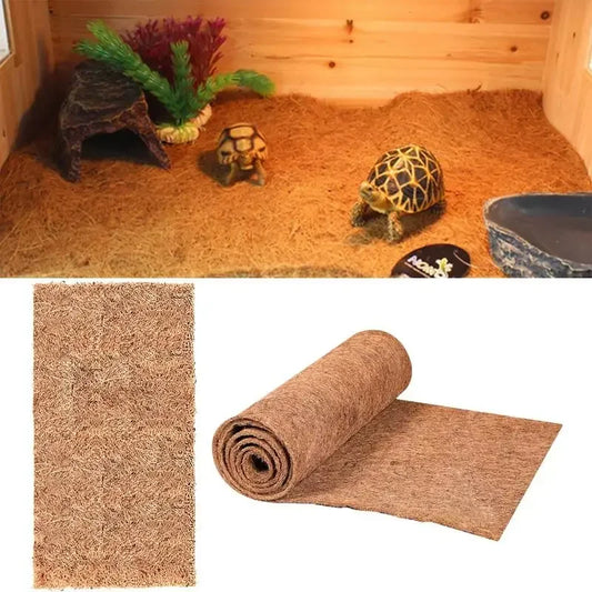 Tapis de reptiles en fibre de coco naturelle