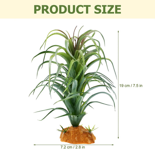 Fausse plante décor intérieur pour terrarium