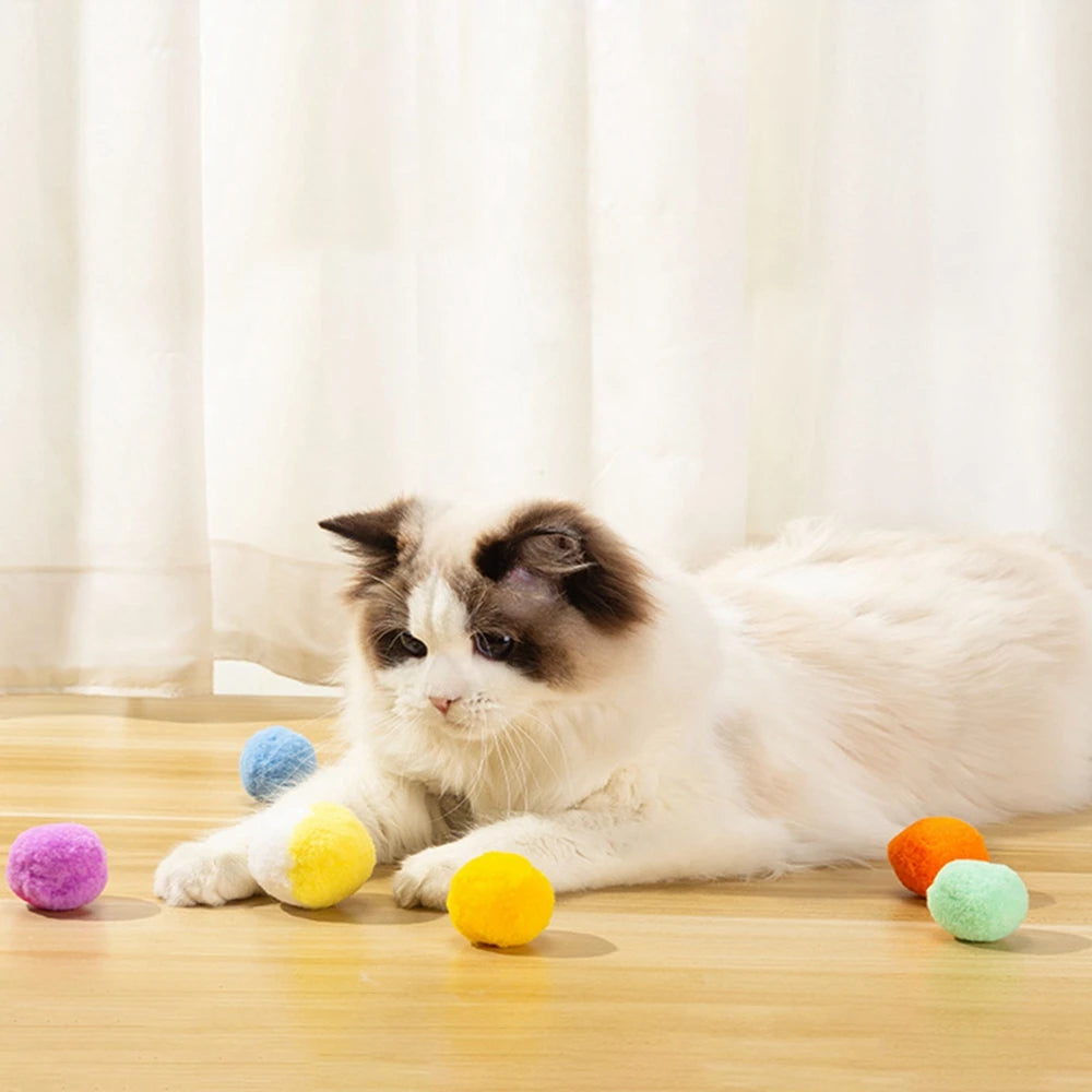 Balles pour chats en polyester