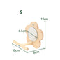 Bird Mirror Wooden Interactive Play Toy With Perch For Small Parrot Budgies Parakeet Cockatiel Conure Lovebird Cage Accessories