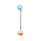 Pet Lizard Toy Reptile Toy Bell Ball with Sucker and Rope Lizard Small Animal Bearded Dragon Toy Supplies