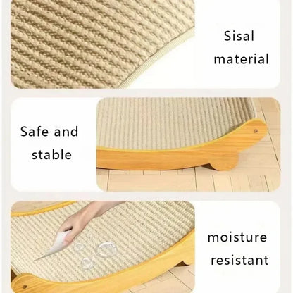 Griffoir pour chats en bois