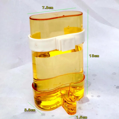 Bird Water Dispenser Bird Food Feeder Automatic Parakeet Bird Waterer Food Feeder Dispenser for Parrot Bird Cage Accessories