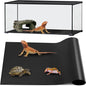 Reptile Mat,Reptile Terrarium Substrate Liner For Leopard Gecko, Lizard,Snake,Tortoise,Reptile Flooring