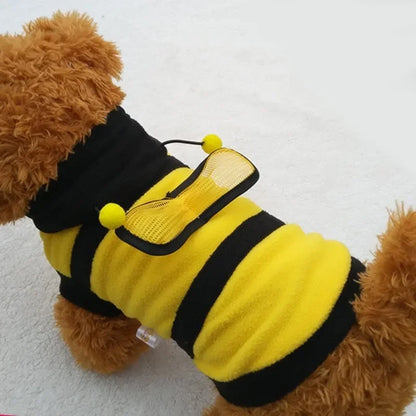 Manteau pour chiot abeille