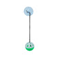 Pet Lizard Toy Reptile Toy Bell Ball with Sucker and Rope Lizard Small Animal Bearded Dragon Toy Supplies