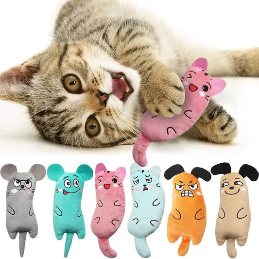 Jouet peluche herbe à chats