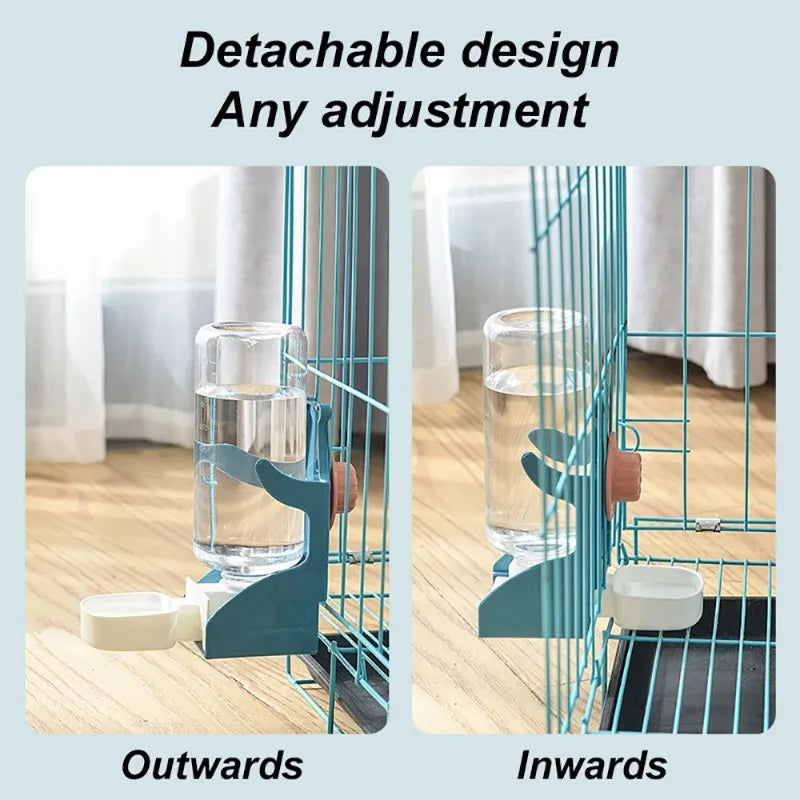 Bird Automatic Water Dispenser Cage Hanging Water Dispenser Parrots Birds Rabbits Cats Small Pets Water Dispensers Bowls Pet Toy