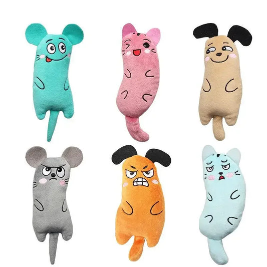 Jouet peluche herbe à chats