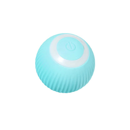 Balle interactive pour chats à rotation automatique
