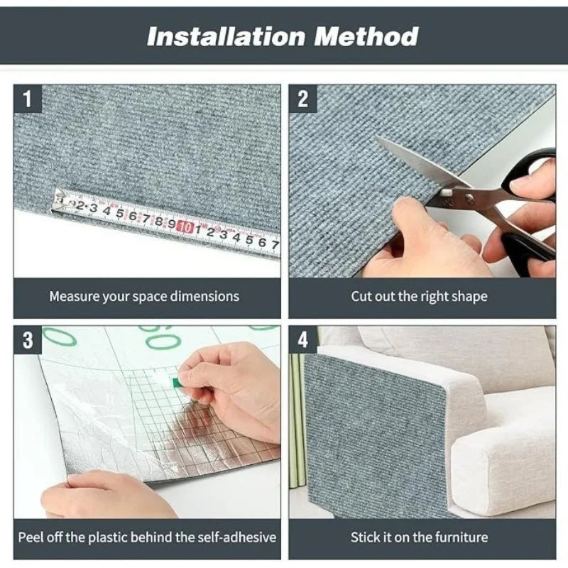 Griffoir tapis à gratter pour chats