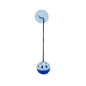 Pet Lizard Toy Reptile Toy Bell Ball with Sucker and Rope Lizard Small Animal Bearded Dragon Toy Supplies