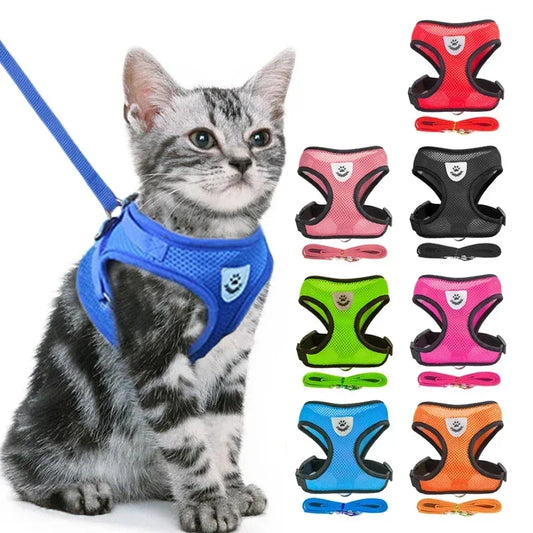 Harnais réglable pour chats et chiens
