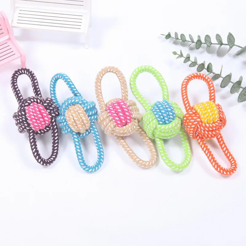 Jouet corde pour chiens en coton