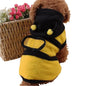 Manteau pour chiot abeille