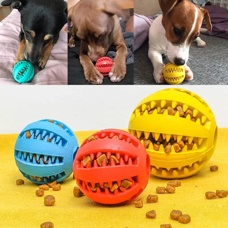 Balles distributeur de croquette pour animaux de compagnie