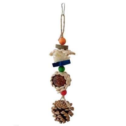 juguetes para pájaros Bird Toys Chewing Funny Parrot Toy Pet Bite Tearing Toy Cockatiels Parakeet Training Toy Bird Accessories