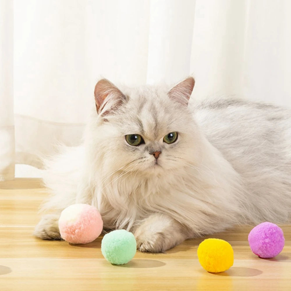 Balles pour chats en polyester