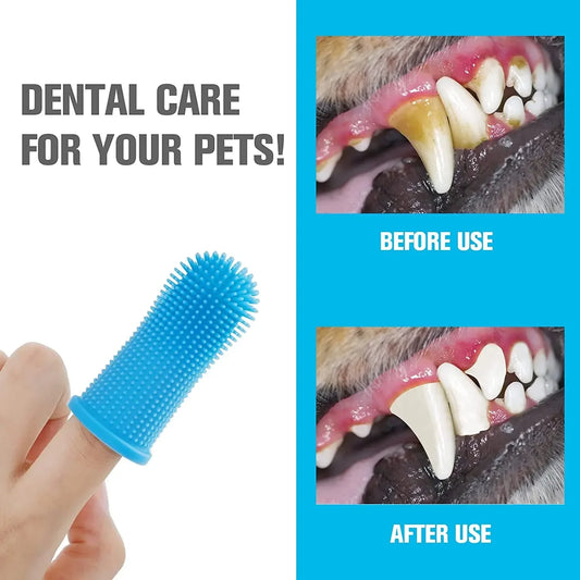 Brosse à dents à doigts en silicone