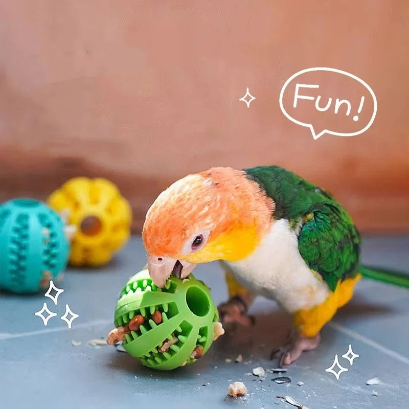 Balles distributeur de croquette pour animaux de compagnie