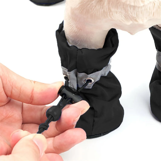Chaussures pour chien étanche 4pcs