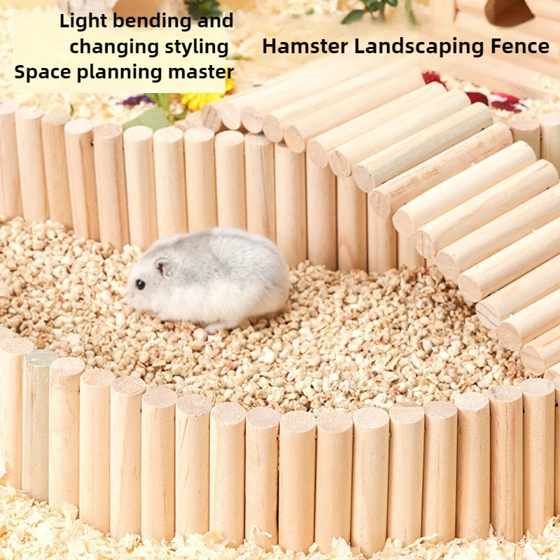 Jouet interactif échelle clôture pour hamsters