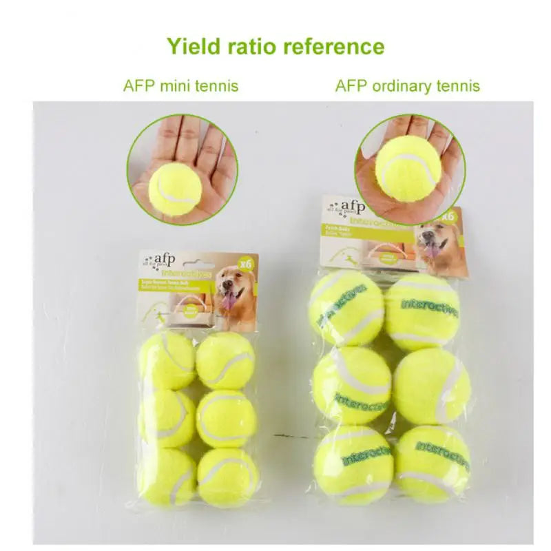 Balles de tennis pour chiens