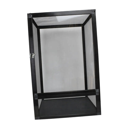 Reptile Terrarium Pet Enclosure Front Door Dismantling Reptile Cage Interaction Tank for Snake Gecko Chameleons Bearded Dragons