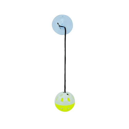 Pet Lizard Toy Reptile Toy Bell Ball with Sucker and Rope Lizard Small Animal Bearded Dragon Toy Supplies