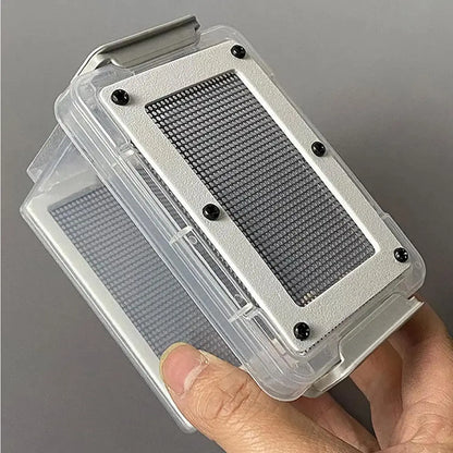 Reptile Feeding Box Transparentk Acrylic Reptile Feeder Food Storage for Lizards Chameleons Mealworms Crickets Dubia Cockroaches