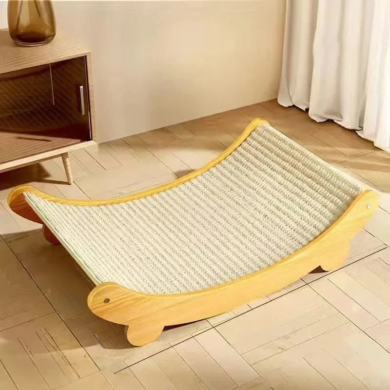Griffoir pour chats en bois