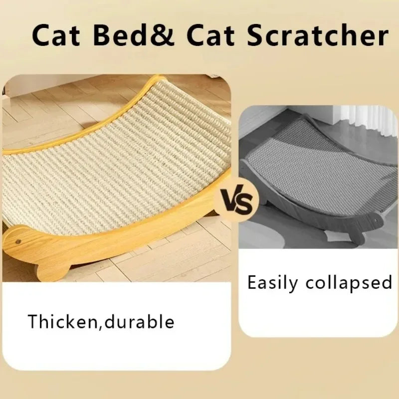 Griffoir pour chats en bois