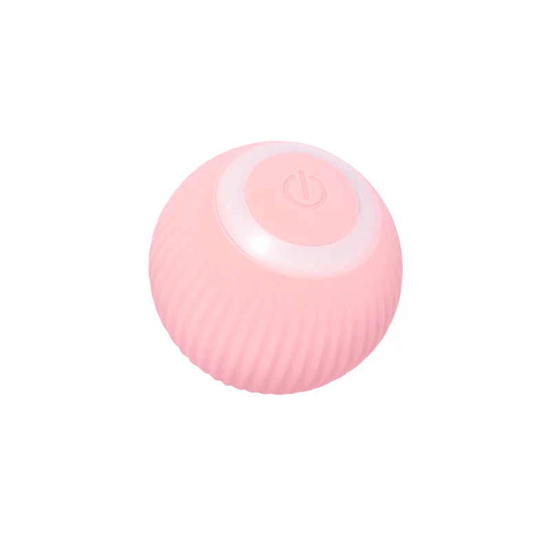 Balle interactive pour chats à rotation automatique