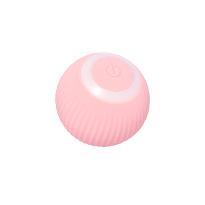 Balle interactive pour chats à rotation automatique