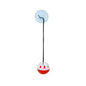 Pet Lizard Toy Reptile Toy Bell Ball with Sucker and Rope Lizard Small Animal Bearded Dragon Toy Supplies