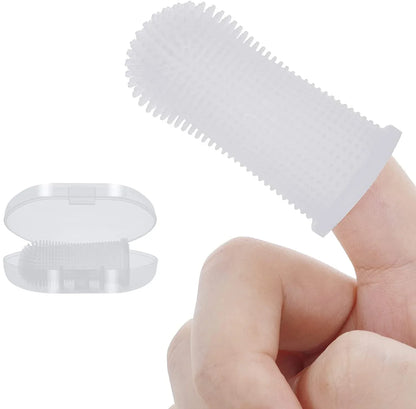 Brosse à dents à doigts en silicone