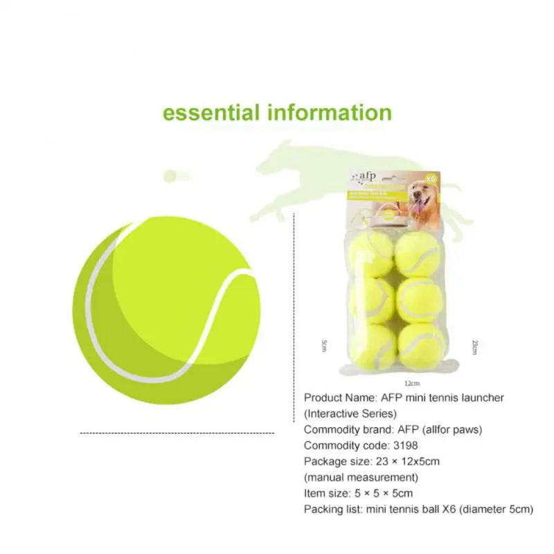 Balles de tennis pour chiens
